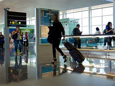 Airport arrivals
