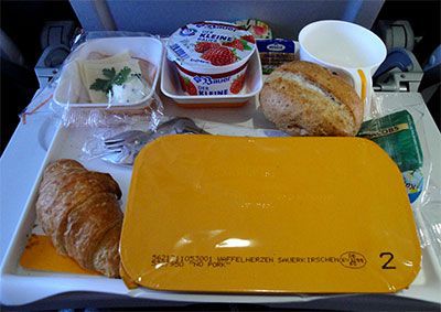Cheap airplane food