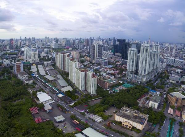 Ratchadaphisek Area In Bangkok