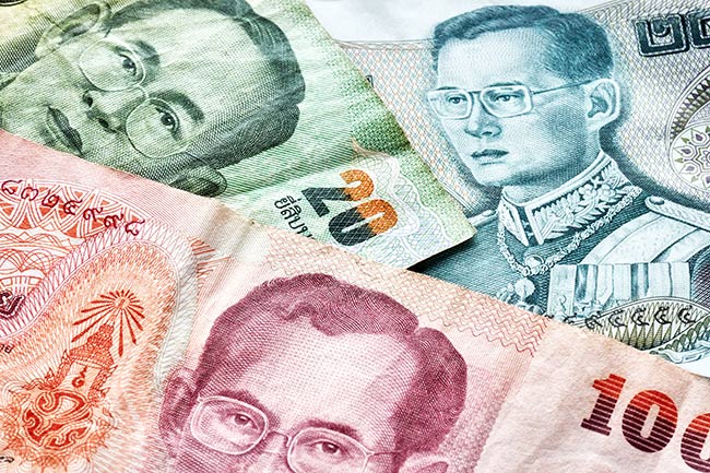 Thai Baht Banknotes