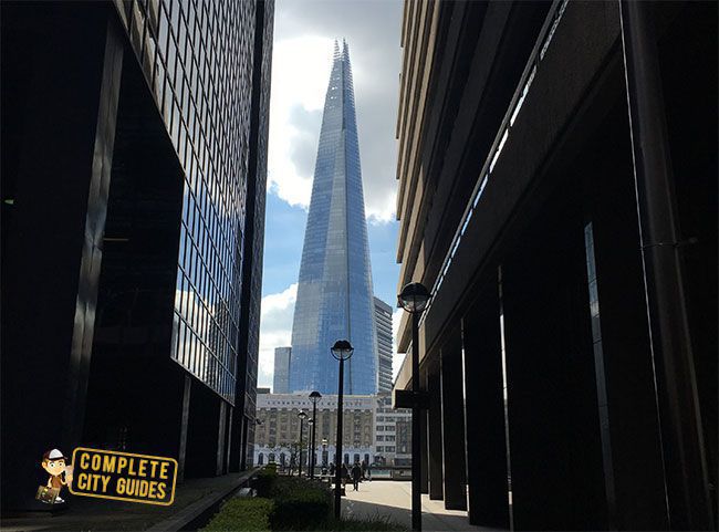 A photo of the Shard, from quite a distance away